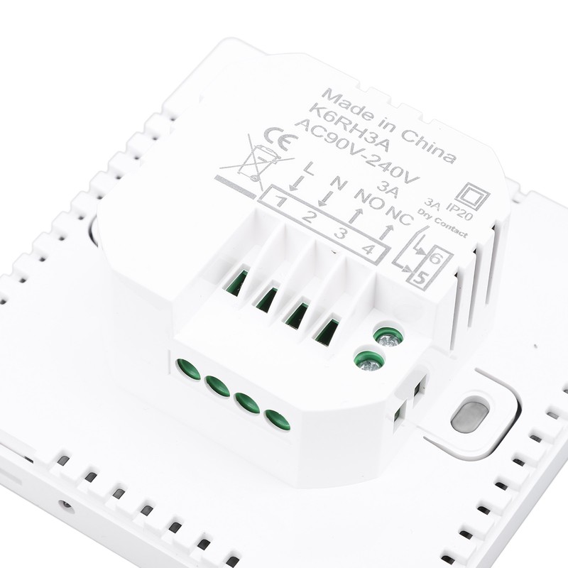 Smart Thermostat Touch Screen Programmable Floor Heating Thermostat for Gas