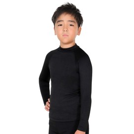 FELLOW Thermal Inner, Air Heat, Kids' Fleece-Lined, Long Sleeve, Long Sleeve, Surfing, Cold Protection, Wetsuit, Semi-Dry Suit, Inner, Japanese Standard, 120 Sizes
