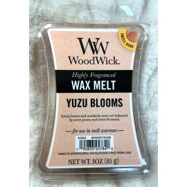 WoodWick WW Yuzu Blooms Salt Highly Fragranced Wax Melts 6 Melts 3 oz 85 g