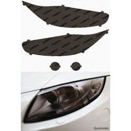 Lamin-x Custom Fit Gunsmoke Headlight Covers for Ford Fiesta ST (14-19)