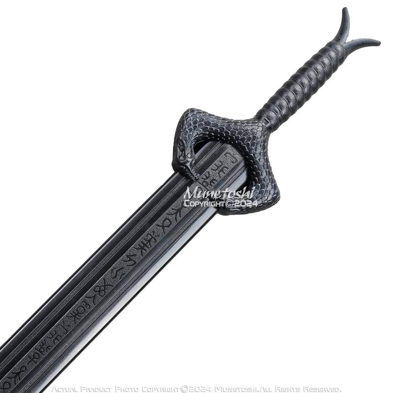 Munetoshi 36" Polypropylene God Killer Black Sword Sturdy Display Training