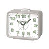 Casio TQ218/8 Travel Alarm Clock, Silver
