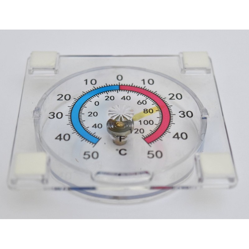 Dial / analogue stick on Window thermometer - read outside