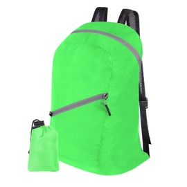 Beaface Ultra Lightweight Backpack Foldable, Waterproof Foldable Rucksack for Outdoor Travelling, Packable Backpack Folding Travel Backpack for Men Women Hiking Walking Camping Biking (Green)