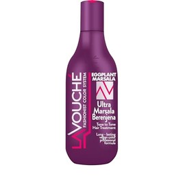 Color Depositing Hair Treatment Lavouché Ultra Marsala Eggplant | Tratamiento Capilar Matizante Tono Sobre Tono Ultra Marsala Berenjena De Larga Duración Colombia (10.10z - 300ml), Purple