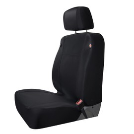 Dickies® 2-Piece Black Puncture-Resistant Front Car, Truck, SUV Seat Covers, Protect from Pets, Universal Fit