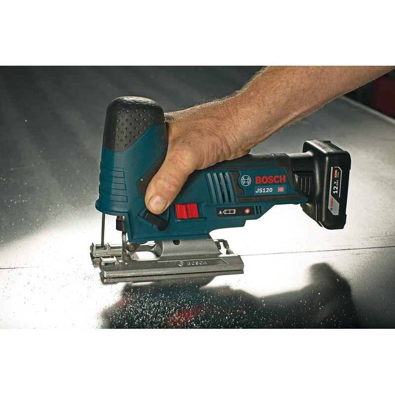 BOSCH JS120N 12V Max Barrel Grip Jig Saw, Cordless, Variable
