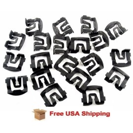 Auveco Fits Ford Windshield & Rear Window Trim Molding Clips- 1965-1993 Qty.20 #140