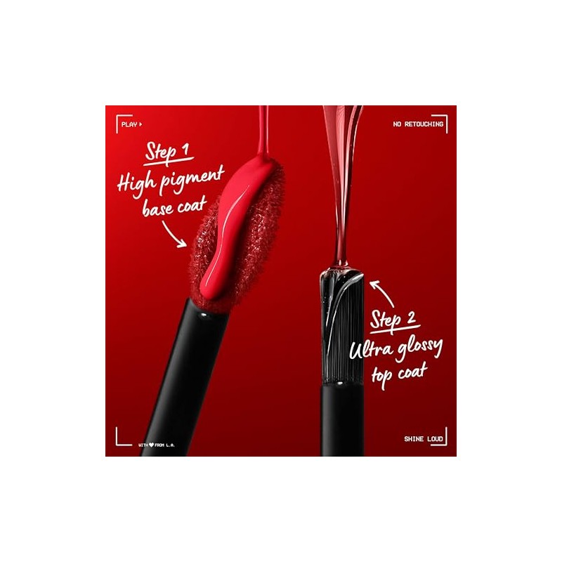NYX Professional Makeup, Shine Loud, Labial Líquido Larga Duración, Trop