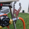 firemeister Stainless Steel Gas Bottle Key, Multi Function Gas Bottle