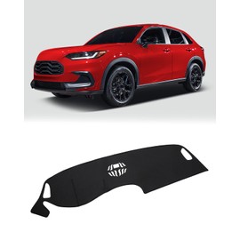 FIILINES Dash Cover Honda HR-V 2023 2024 HRV, Dashboard Mat HRV Accessories Mesh Dash Mat Sunshade Nonslip Protector No Glare Black