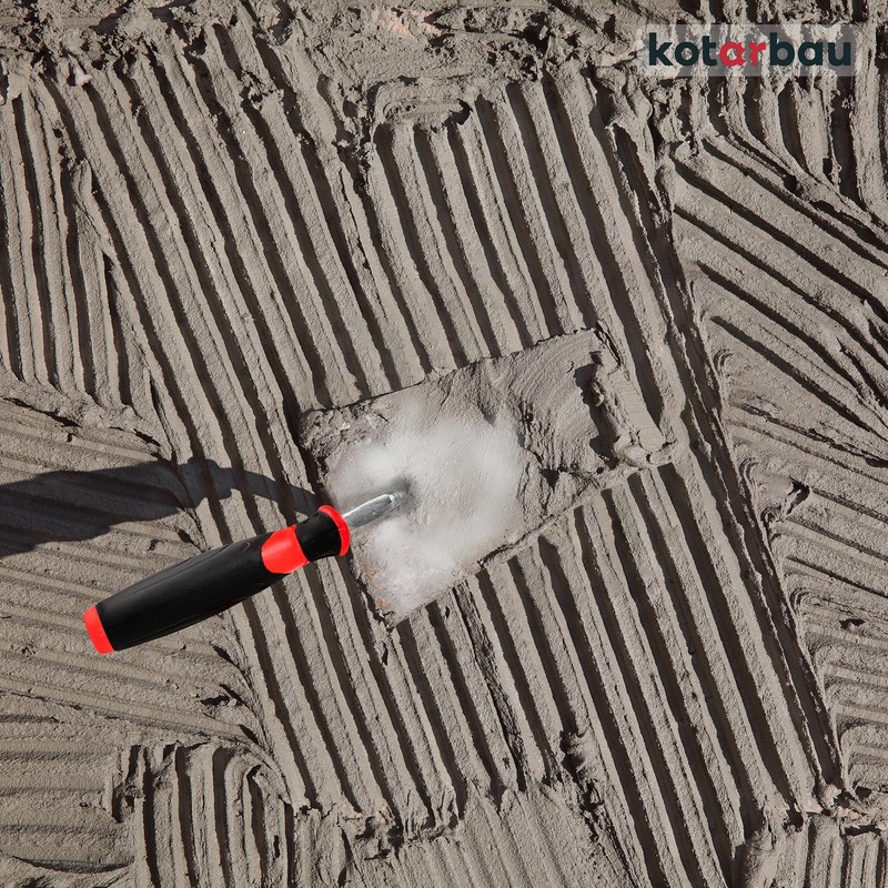 KOTARBAU® Stainless Steel Trapezoidal Trowel 140 mm x 60 mm