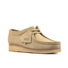 Clarks womens Wallabee. Oxford, Maple Suede, 8.5 US