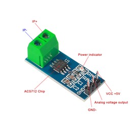 ALMOCN ACS712 Current Sensor Module 30A ACS712 Module for Arduino 4pcs