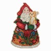 Purrfect Christmas Santa Beaded Counted Cross Stitch Kit 2013 Mill