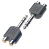2 Dual F.Rca/M.Stereo Jck Adap