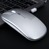 Wireless Mouse 2.4G Rechargeable USB Wireless Gaming Mouse with LED