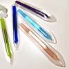 Glass Cuticle Pusher by GLADZY - Manicure Stick, Genuine Czech