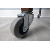 Shepherd Hardware 9790 2-Inch Swivel Stem Caster, Rubber Wheel, 7/16-Inch