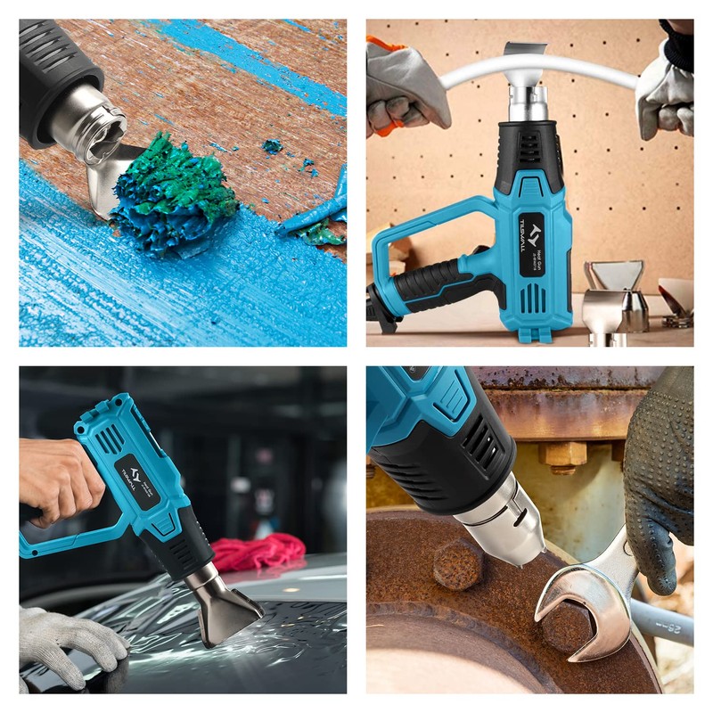 Tilswall 2000W Heat Gun with 2 Temperature Levels (440°C /