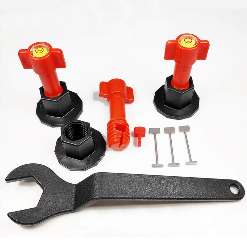 Upgraded Tile Leveling System Kit Reusable Tile Leveler Spacers with