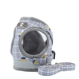 AIMALL Kitten Dog Cat Walking Harness Lead Leash Collar Pet Vest Mesh Adjustable - Breathable, Comfortable Walking Lead Collar, Perfect for Outdoor Use, Available in S and M Sizes