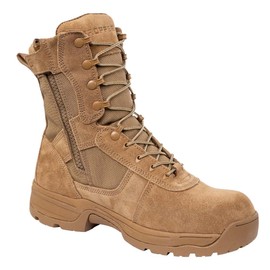 Propper Men's Series 100 Side Zip Comp Toe Coyote Boot Combat, 9.5 Wide