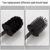 BVL BVL Toilet Brush and Holder Black Toilet Bowl Brush