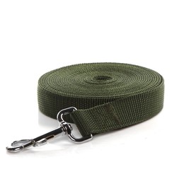 TAIDA Strong Nylon 16 Feet Long Dog Leash, 16 Foot Dog Leashes for Medium Large Dogs, 1 Inch Wide