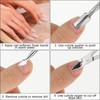 Cuticle Nipper and Double End Cuticle Pusher Tool Stainless Steel