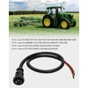New Aux Power Connector Kit Fit for Case-IH Tractor 7210