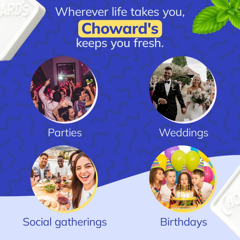 Choward's Peppermint Candy | Bold Aromatic Flavor | Perfect for