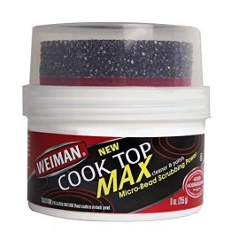 Weiman Glass Cook Top Max Heavy Duty Cleaner & Polish Shine Protect Range Top