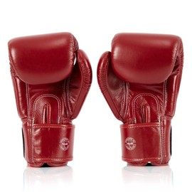 Fairtex BGV1 ONE Muay Thai Boxing Sparring Gloves (Red, 14 oz)