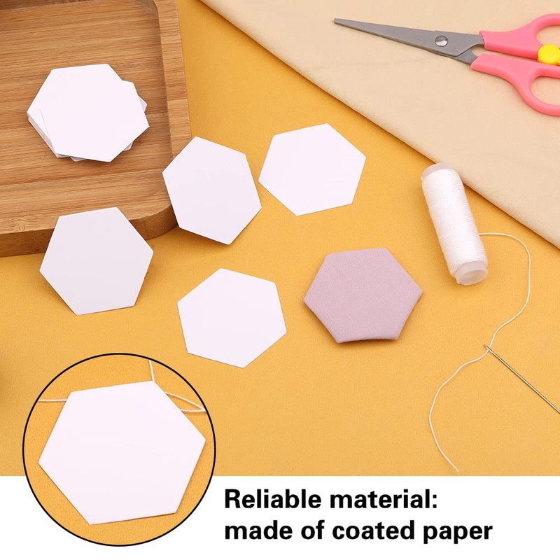 200 Count Paper Piecing Paper Paper Piecing Shapes Hexagon Paper