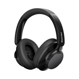 Blackview FitBuds H1 Over-Ear Bluetooth Headphones, Hi-Res Audio, Hybrid ANC, 65H Playtime, Bluetooth 5.4, USB-C Fast Charging, ENC Mics, Comfortable Memory Foam Ear Cushions, for Travel Work Office