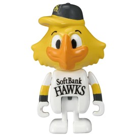 Takara Tomy Tomica Professional Baseball Mini Car, Fukuoka SoftBank Hawks Mascot Car, Toy, For Ages 3 and Up