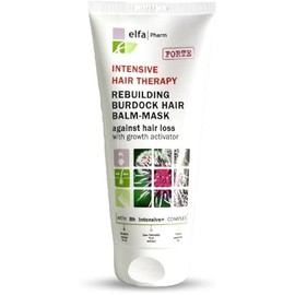 Rebuilding Burdock Hair Balm-Mask - Against Hair Loss. Stimulates Hair Growth, Strengthens Follicles, Nourishes & Fortifies with BH Intensive+ Complex, 200ml/6.76fl.oz