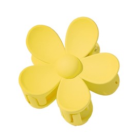 Juroicessry Yellow Flower Shaped Plastic Jaw Clips Anti-scratch Smell-less Hold Tightly Light,Clips and Barrettes