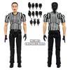 Figures Toy Company Ultimate Female Referee with Deluxe Articulation for