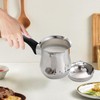 Fenteer Turkish Coffee Pot Butter Warmer Pot Chocolate Melting Pan