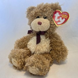 Ty Beanie Baby BEARY MUCH Bear Nostalgic Bear Plush Stuffed Animal Toy
