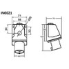Knightsbridge INAV0021 240 V IP44 16 A Appliance Inlet
