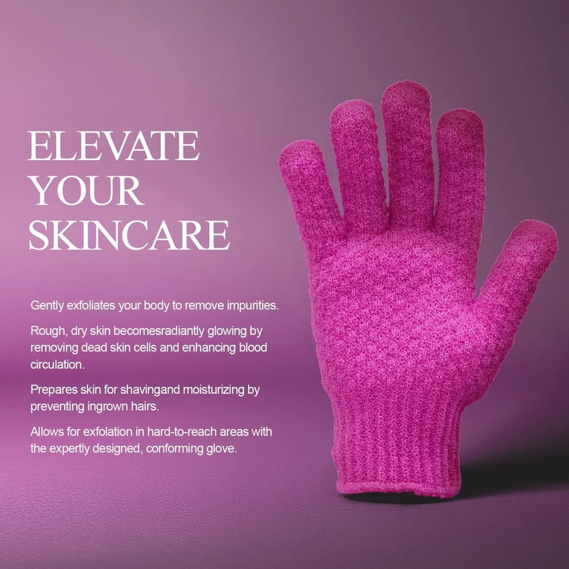 Guantes Exfoliantes Evridwear para una Piel Suave y Fresca en