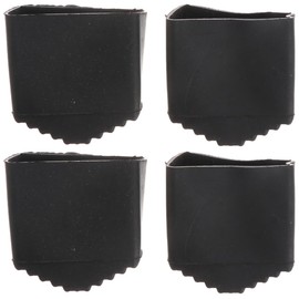 Gatuida Pack of 4 Rubber Ladder Feet 40 x 20 mm - Non-Slip Replacement Feet for Aluminium Ladders and Wooden Ladders - Ideal Protection and Stability for Your Ladder