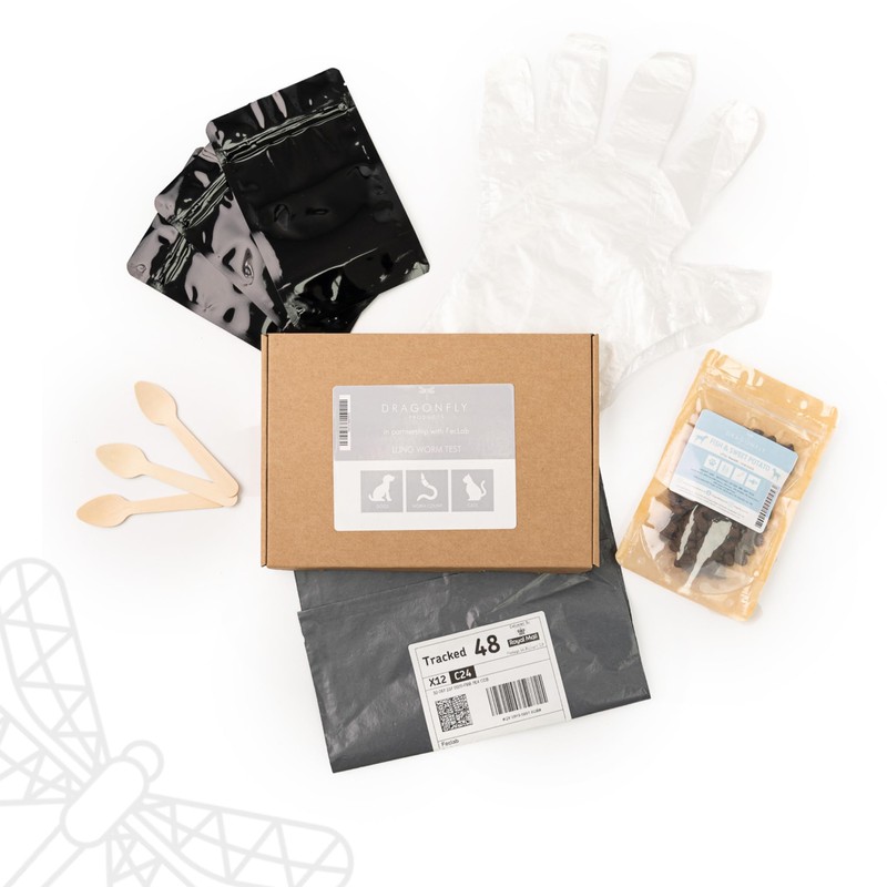 Dragonfly Products Worm Count Test Kit for Dogs and Cats