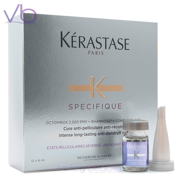 KERASTASE Specifique Cure Anti Pelliculaire Anti-Dandruff Care Treatment Box
