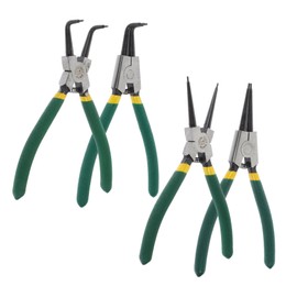 CIYODO 7-inch Heavy Duty Circlip Pliers Precision Spring Loaded External Internal Snap Ring Removal Tool Kit