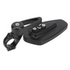 Motorcycle Rear View Mirror 22mm Handlebar Mirror 360 Degree Rotation