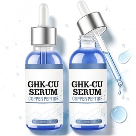 2pcs Sérum Facial de Péptido de Cobre，Reafirmante y revitalizante